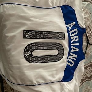 Original Adidas Adriano soccer shirt.